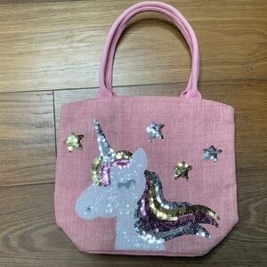 Mudpie Pink Unicorn Bag